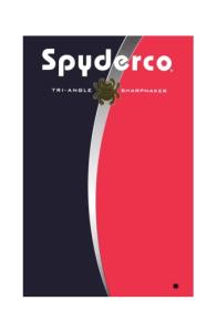 Spyderco Sharp Maker Manual