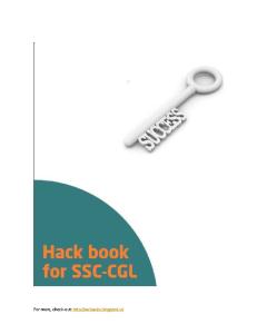 Ssc Hack Book