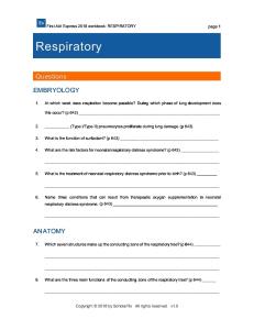 Step 1 Express 2018-Respiratory