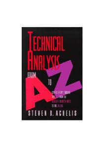 Stock & Stock Markets - Technical Analysis From A to Z