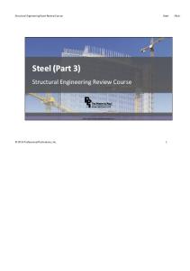 STRC23 Lateral Forces Steel Seismic 0716