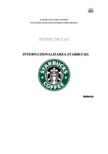 Studiu de Caz Starbucks