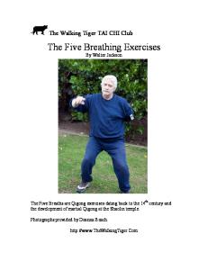 Tai Chi Breathing Exercises