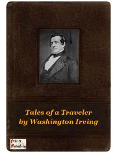 Tales of a Traveler by Washington Irving