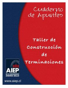 Taller de Construcción de Terminaciones - ECO119.pdf