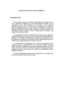 Tecnicas Para Evaluar El Ambiente