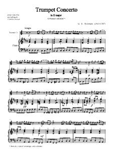 Telemann - Trumpet Concerto in D