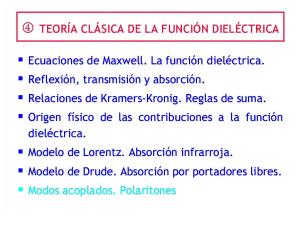 Teoría clásica de la función dieléctrica