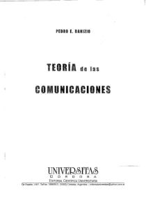 Teoria de Las Comunicaciones - Pedro E. Danizio