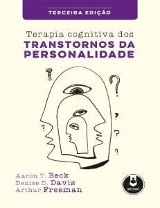 Terapia Cognitiva Dos Transtornos Da Personalidade 3a Ed
