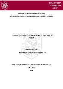 Tesis Centro Cultural PDF
