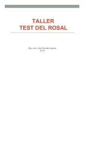 Test Del Rosal