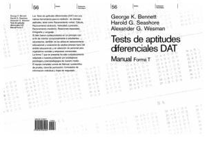 Tests de Aptitudes Diferenciales DAT Forma T.pdf