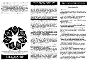 The Fellowship Playbooks