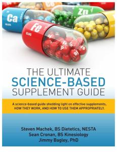 The Ultimate Science-Based Supplement Guide