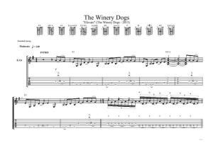 The Winery Dogs - Elevate (Guitar Pro)