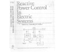 [t.j.e.miller]Reactive Power Control in Electric System