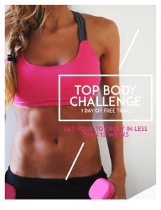 Top Body Challenge FREE