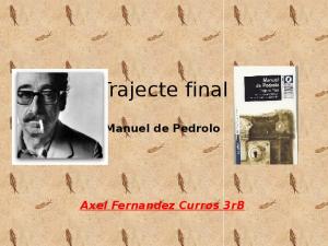 Trajecte final Manuell de Pedrolot