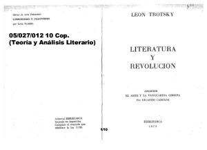 TROTSKY - La escuela poética formalista y el marxismo Edición Heresiarca.pdf