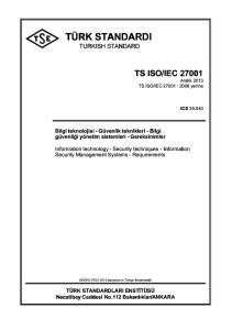 TS ISO/IEC 27001