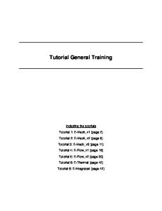 Tutorial GT SUITE Introduction Training