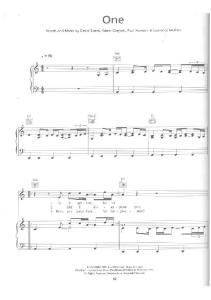 U2 - One (Piano).pdf