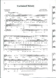 Unchained Melody SATB