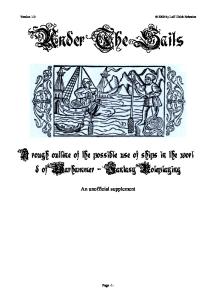 Under the Sails - WFRP 1st ed