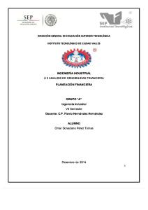 Unidad 5 Analisis de Sensibilidad