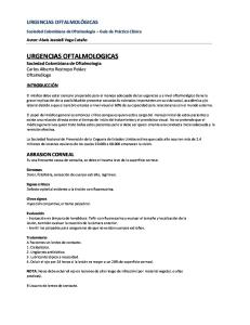 URGENCIAS OFTALMOLOGICAS - Sociedad Colombiana de Oftalmología.docx