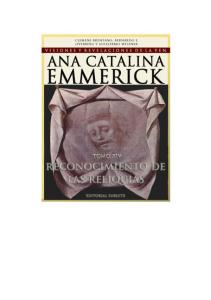 Visiones y Revelaciones de Ana Catalina Emmerick - Tomo XIV
