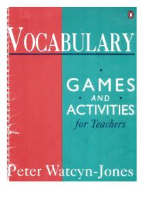 Vocabulary Games and Activities for Teachers Penguin