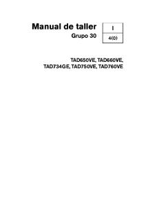 VOLVO TAD734GE -  Manual de Taller - 7747635-