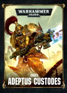 Warhammer 40k - Codex - Adeptus Custodes - 8th