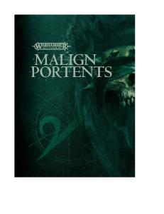 Warhammer - Age of Sigmar - Malign Portents