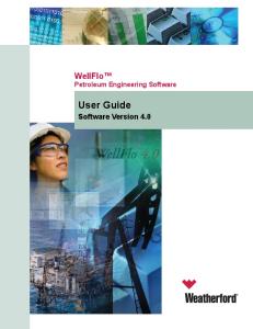 WellFlo User Guide 20090130