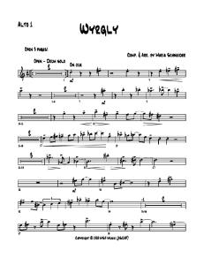 WYRGLY[Score and Parts]